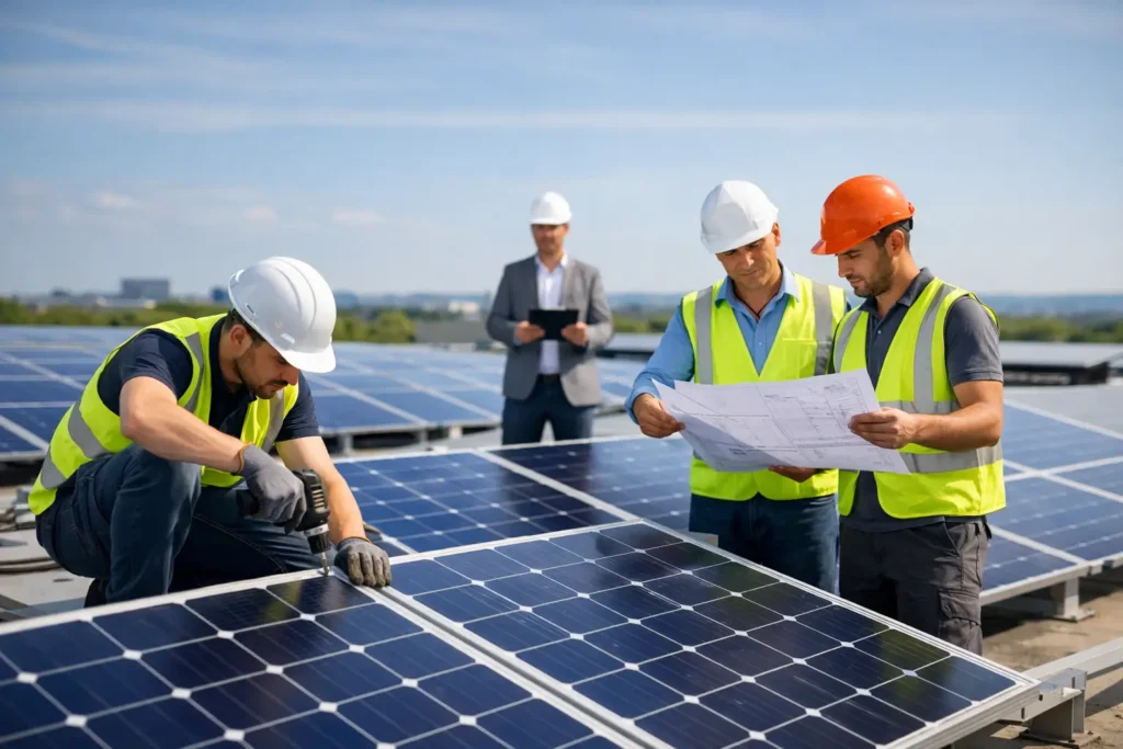 Commercial Solar Installation Process Explained Commercial Solar Installation Process Explained