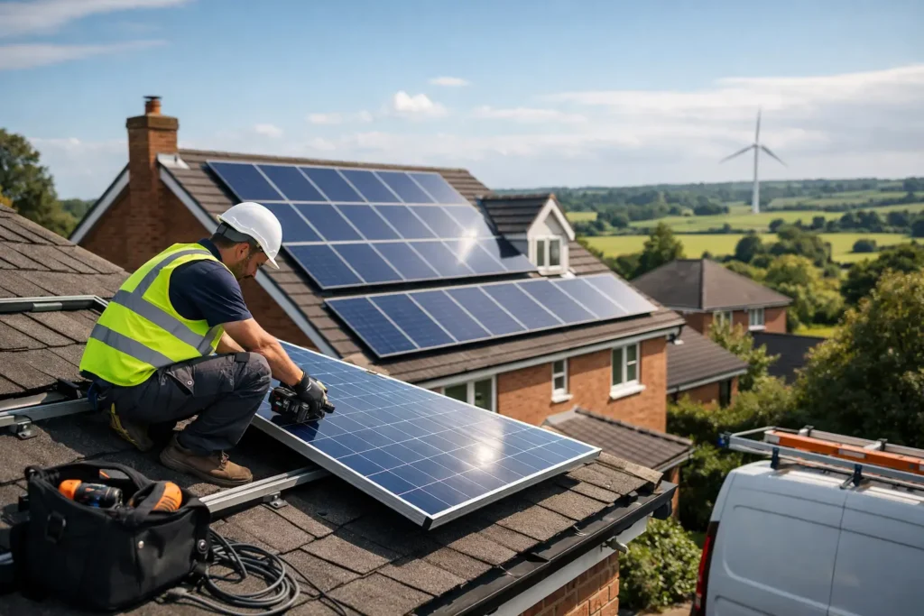 House Solar Panel Installation Cost UK