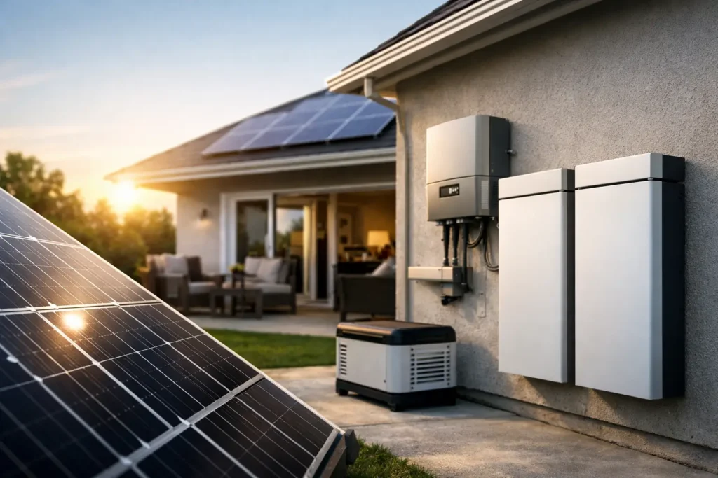 Solar Battery Backup Systems for Homes Solar Battery Backup Systems for Homes