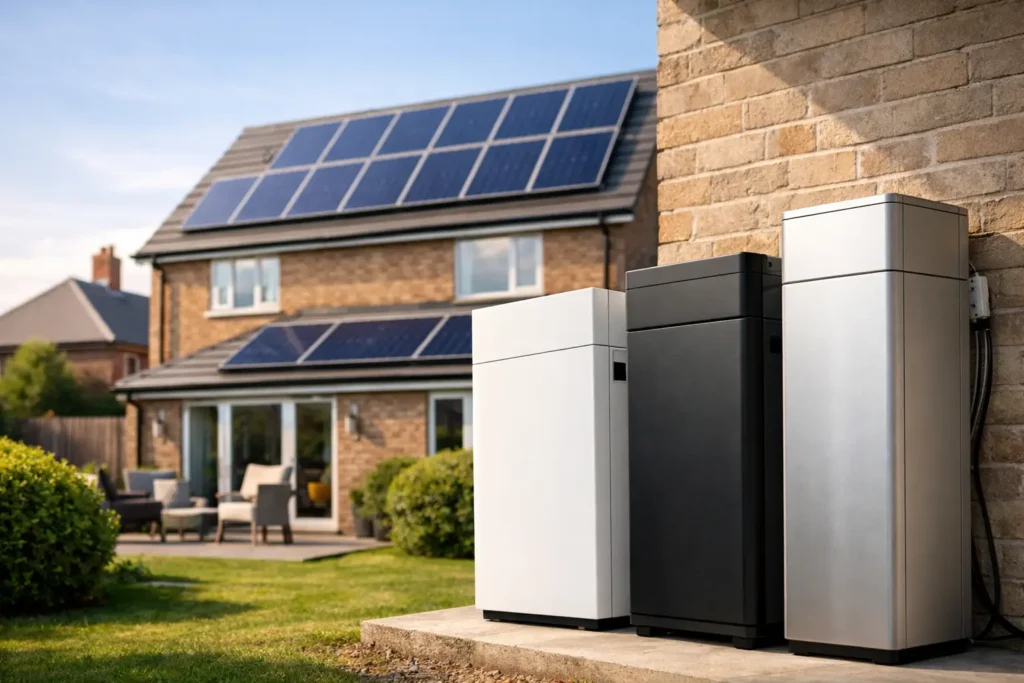 Best Solar Battery Brands for UK Homes