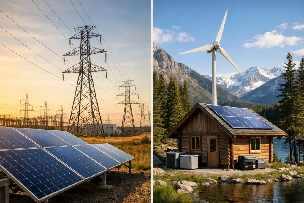 On Grid Versus Off Grid: Which Fits Best?